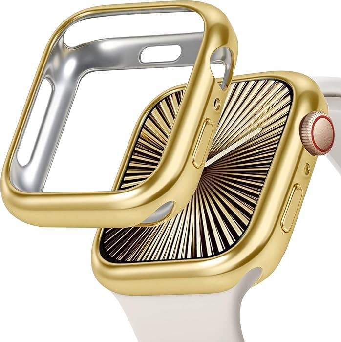 JR.DM 41mm Soft Flexible TPU Case Compatible for Apple Watch Series 9/8/7 Touchable Screen Lightw... | Amazon (US)