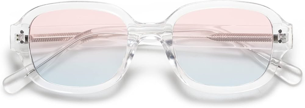 SOJOS Rectangle Sunglasses for Women Vintage Trendy Outdoor Travel Sun Glasses Square Frame SJ221... | Amazon (US)