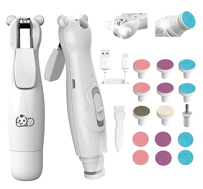 Rechargeable Baby Nail Clippers 20 in 1 by Royal Angels | Electric Baby Nail Trimmer, Baby Nail F... | Amazon (US)