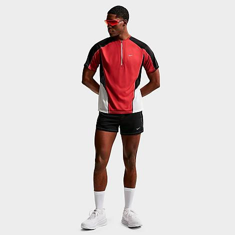Nike Men's Retro Dri-FIT 4" Brief-Lined Running Shorts in Black/Reflective Silver Size: XL | JD Sports (US)