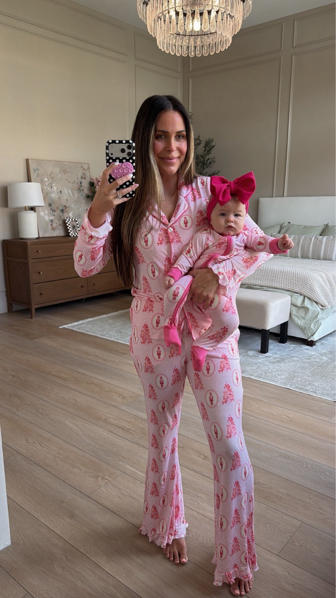 Mommy + me matching pajamas for Christmas! Get them now before they’re gone! Code: VANESSAH10 for new customers 🩷🎅🏼 

#girlmom

#LTKmomlife #LTKKids #LTKBaby