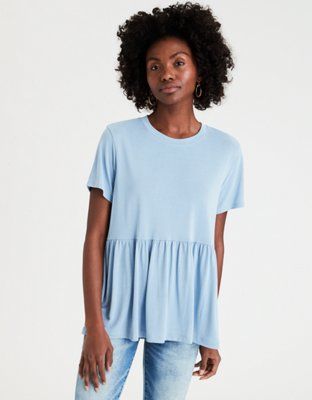 AE Babydoll T-Shirt | American Eagle Outfitters (US & CA)