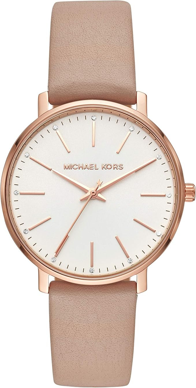 Michael Kors Pyper Women's Watch, Stainless Steel Watch for Women with Steel, Leather, or Silicon... | Amazon (US)