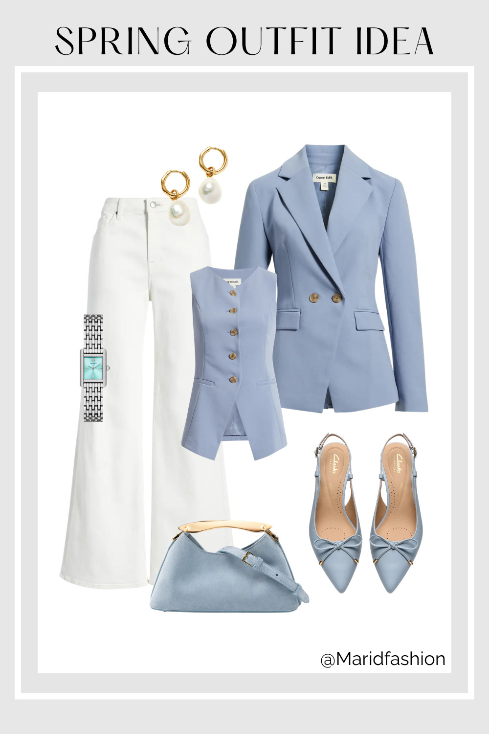 The ultimate spring layering formula! I’m officially obsessed with the trio of a crisp blazer, a chic waistcoat (vest), and your favorite pair of jeans. It’s that perfect "cool girl" transitional look that feels polished but totally effortless for a brunch date or a casual office day. 
Shop this entire spring outfit idea and my favorite denim finds on my LTK! 
#LTKspring #SpringOutfitInspo #BlazerStyle #WaistcoatVest #DenimLook #TransitionalStyle #SpringLayers #QuietLuxury #OOTD #ChicDaily #EffortlessStyle #LTKstyletip 

 #LTKSpringSale #LTKootd #LTKSeasonal