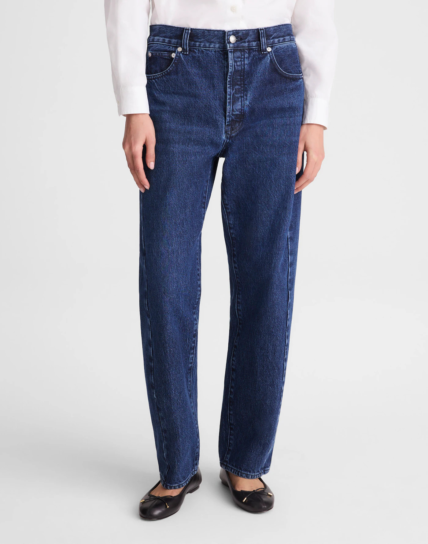 Pieced Barrel-Leg Jeans | Madewell