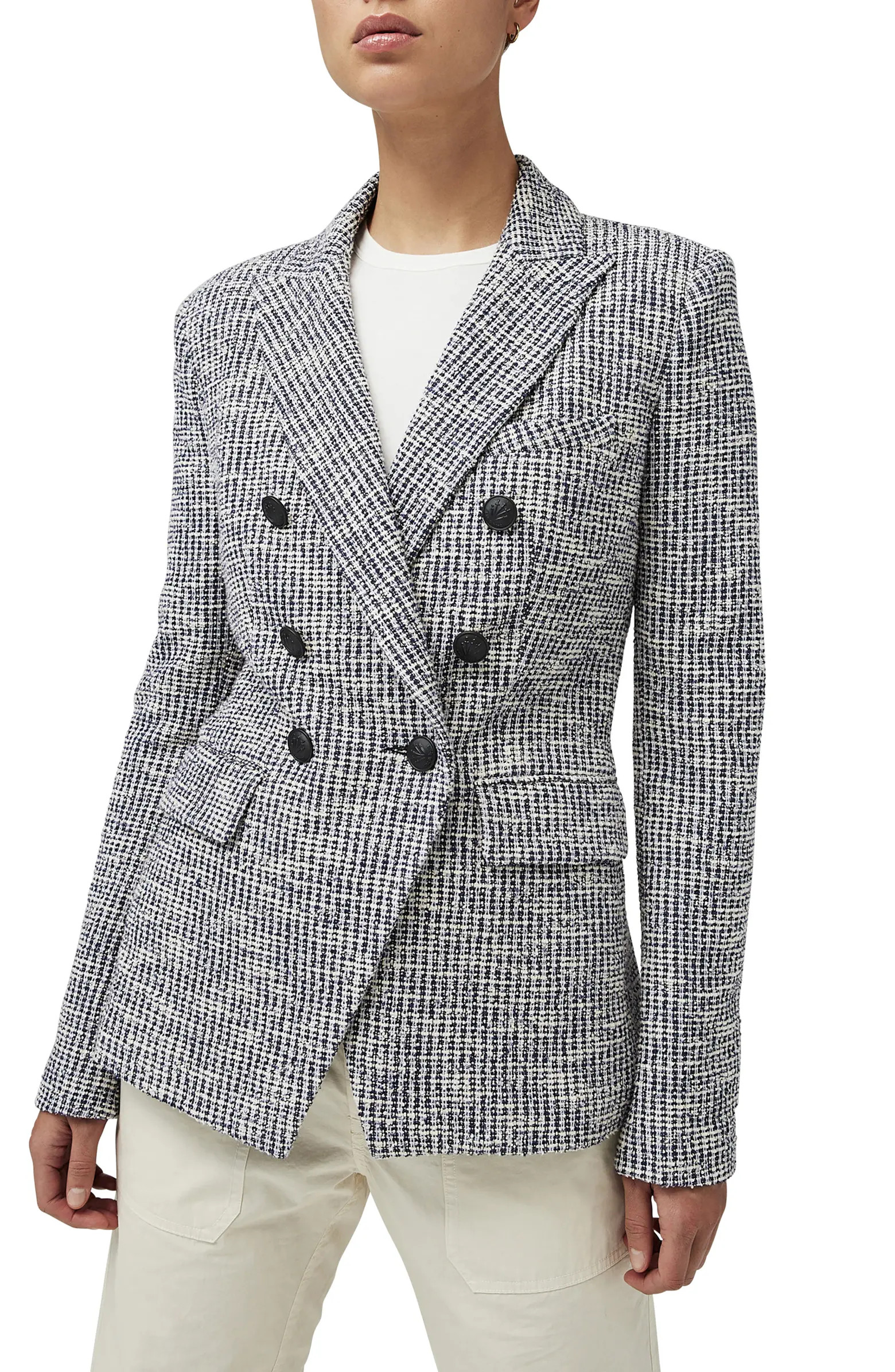 Preston Tweed Double Breasted Blazer | Nordstrom