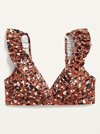 Ruffled Bikini Swim Top for Women | Old Navy (US)