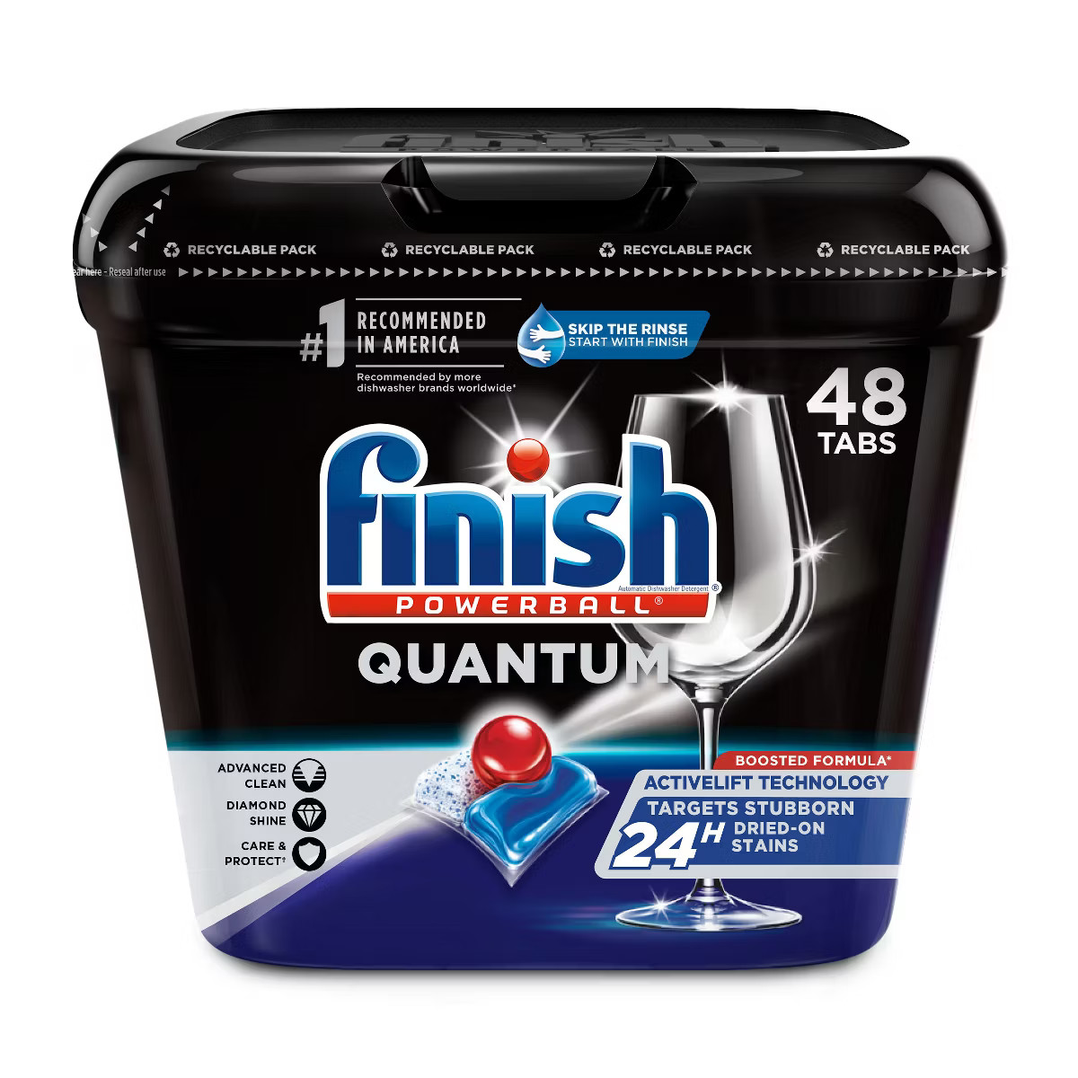Finish Quantum Dishwasher Detergent Tablets | Target
