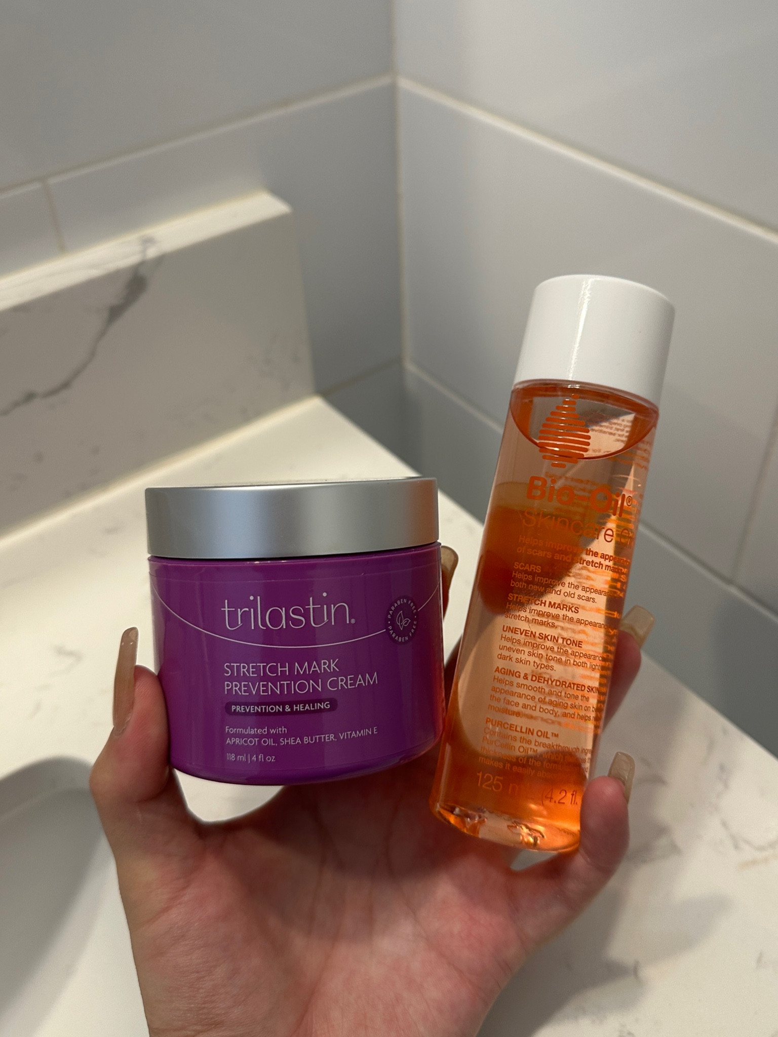 Holy grail to no stretch marks for pregnancy. Apply day and night! 

#LTKBump #LTKBaby #LTKBeauty