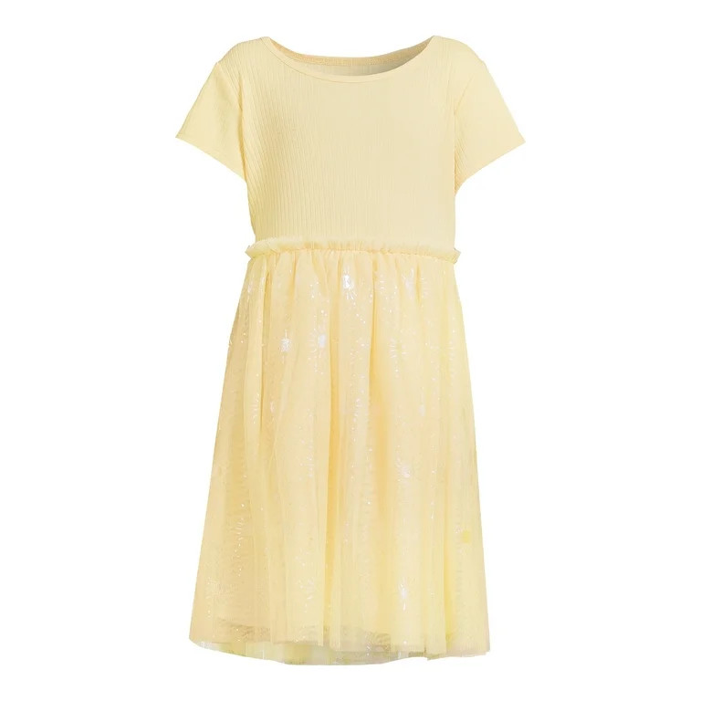 Wonder Nation Girls Tutu Dress, Sizes 4-18 & Plus | Walmart (US)