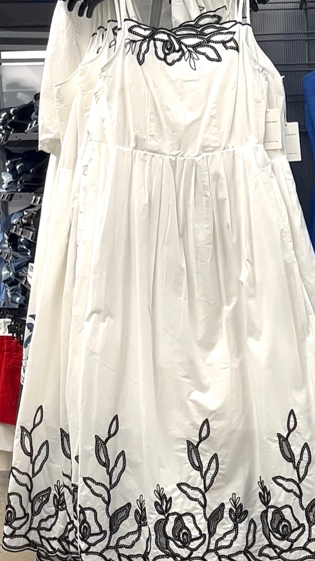 Pretty white and black embroidered dress at Walmart.

Bachelorette party outfits, bachelorette accessories, vacation packing, resort wear 2026, beach vacation, resort wear, summer clothing, white clothing, destination wedding, beach wedding.

#LTKWedding #LTKTravel #LTKSeasonal