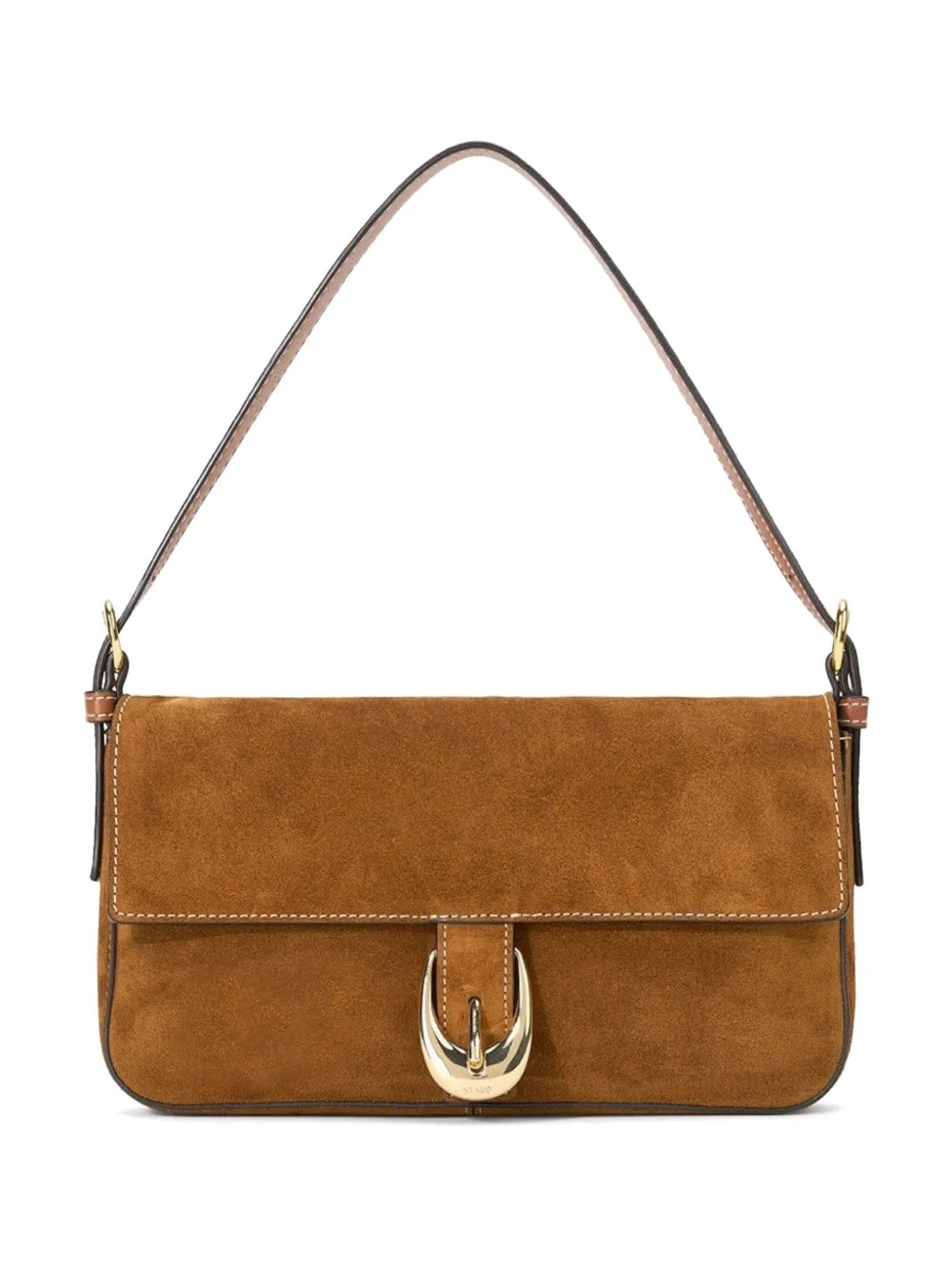 STAUD Harlow Shoulder Bag | Brown | FARFETCH | Farfetch Global