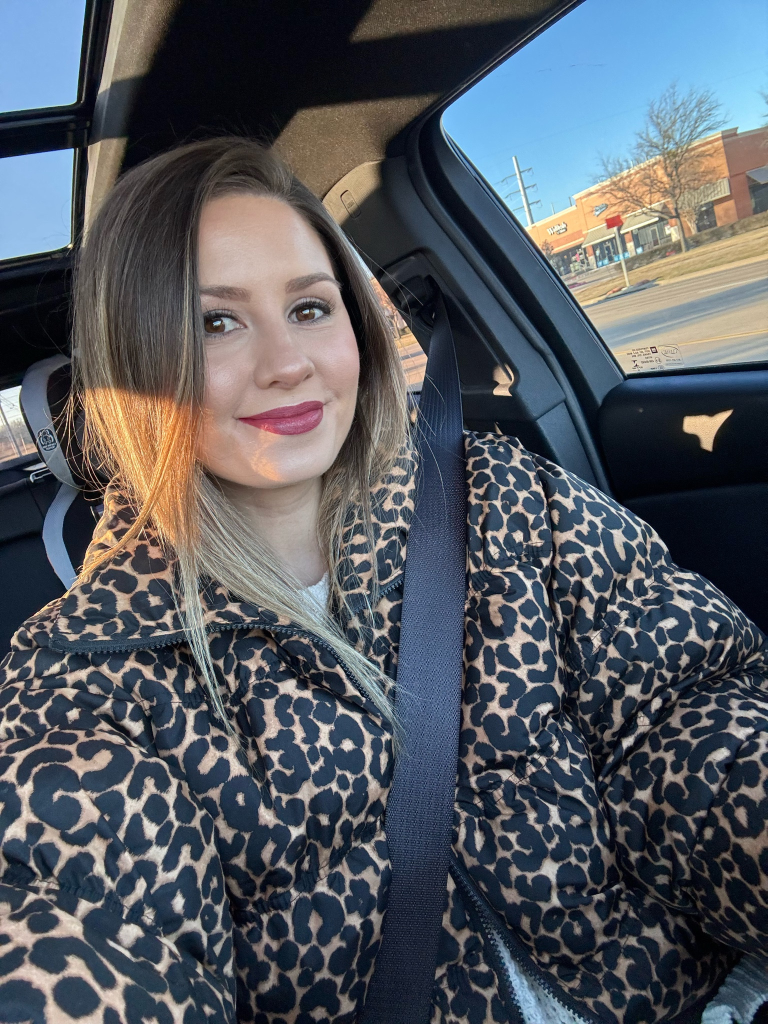 Obsessed with my cheetah print jacket!!! Lipstick by ELF - love the color so linked it for ya too! 🐆 

#LTKStyleTip #LTKBeauty #LTKFindsUnder50