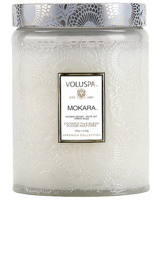 Mokara Large Jar Candle in Floral | Revolve Clothing (Global)
