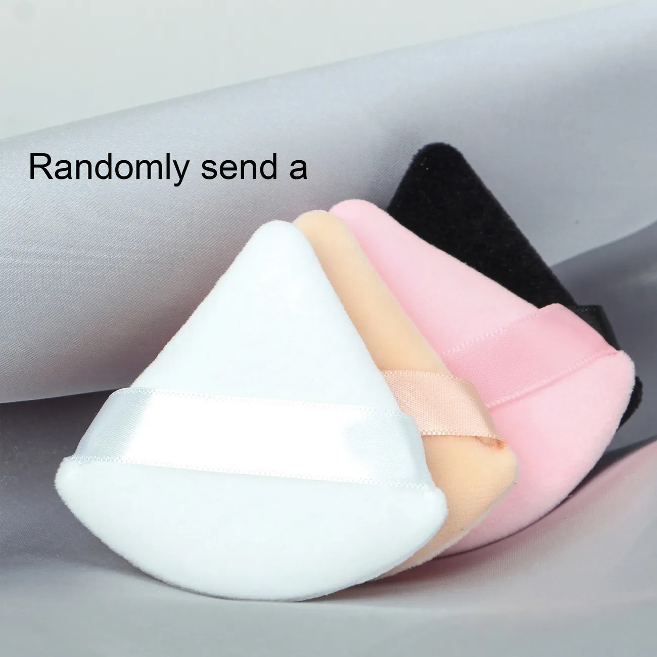 Soft Triangle Powder Puff For Loose Powder And Body Contouring Velour Cosmetic Sponge For Under E... | Temu Affiliate Program
