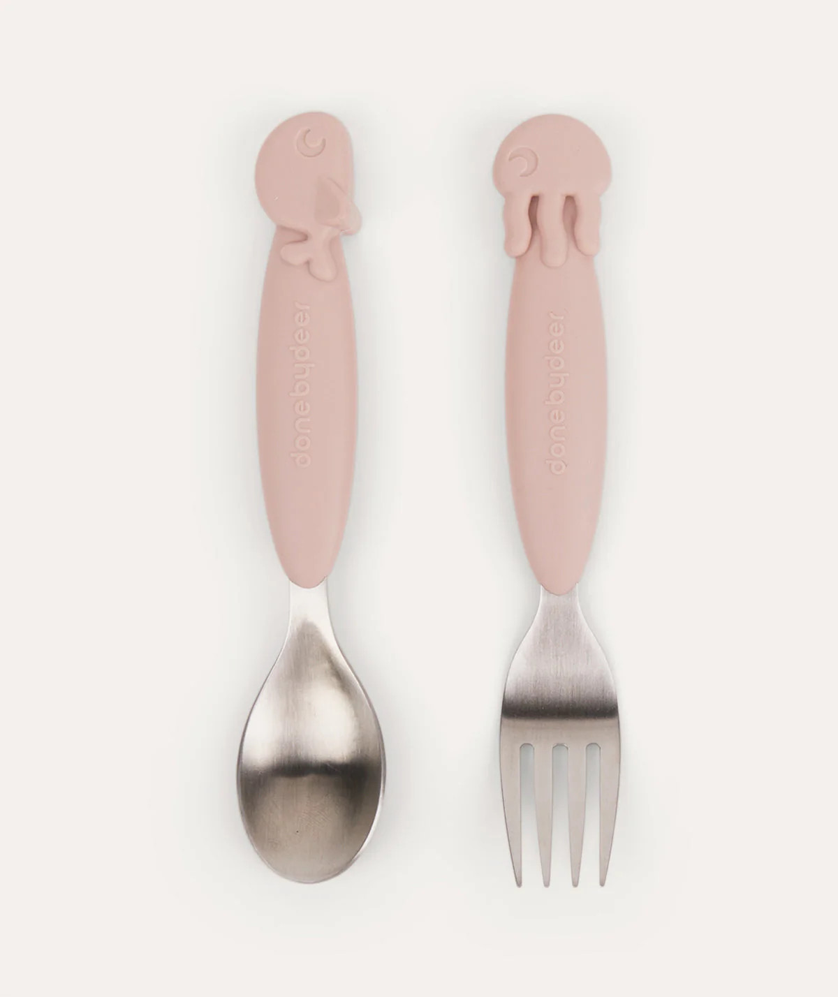 Yummy+ Spoon & Fork: Powder | KIDLY