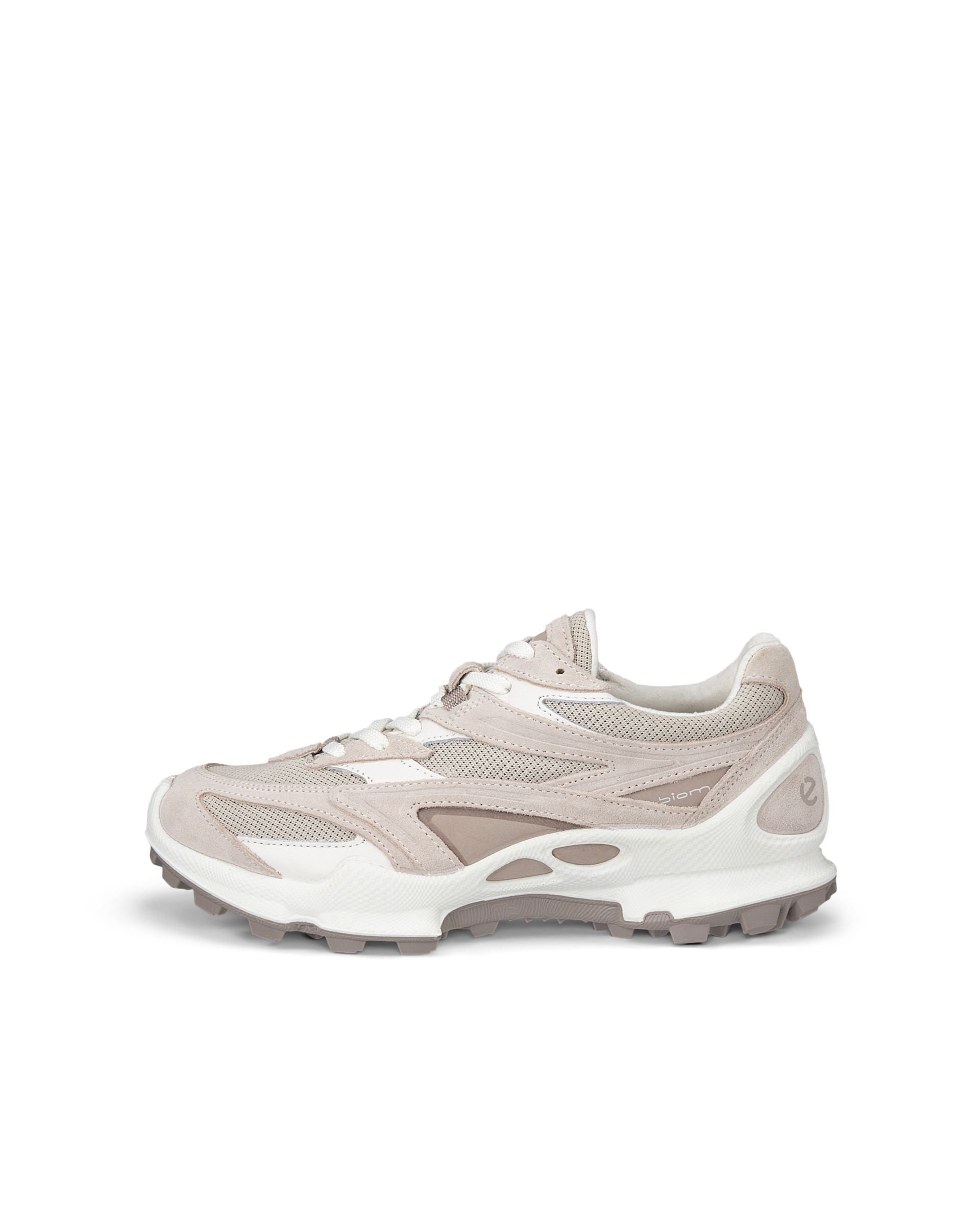 ECCO® BIOM C-TRAIL Damen Sneaker aus Veloursleder | Weiß | Ecco EU