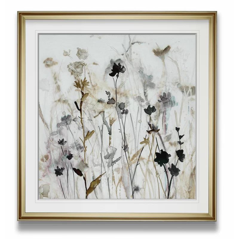 Wildflower Mist I - Wrapped Canvas Painting | Wayfair North America