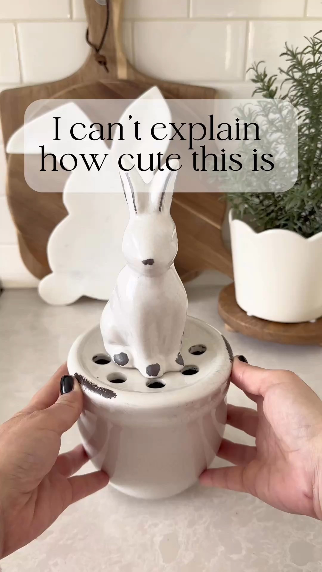 I can’t explain how cute this vase is!
It looks adorable anywhere I put it. It adds the perfect Spring touch.

Use Code:Simply15 to save 15% on your order. 

Comment CUTE for the link. 🔗🔗🔗

#easterdiy #eastercenterpiece #easteriscoming #easterdecor #springdecor #seasonalfinds #Itkhome #Itkseasonal #springcenterpiece #springdecorideas #diydecor #cozydecor #springtime #springflowers #springishere #springdiy #eastercenterpiece #diydecor #springflorals #easydiydecor