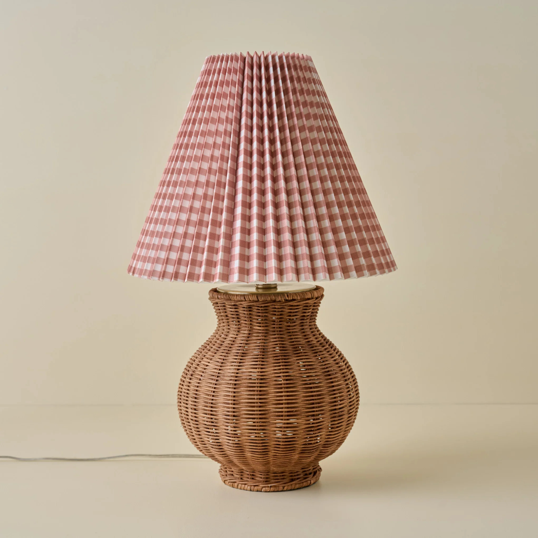 Cassie Rattan Table Lamp | Magnolia