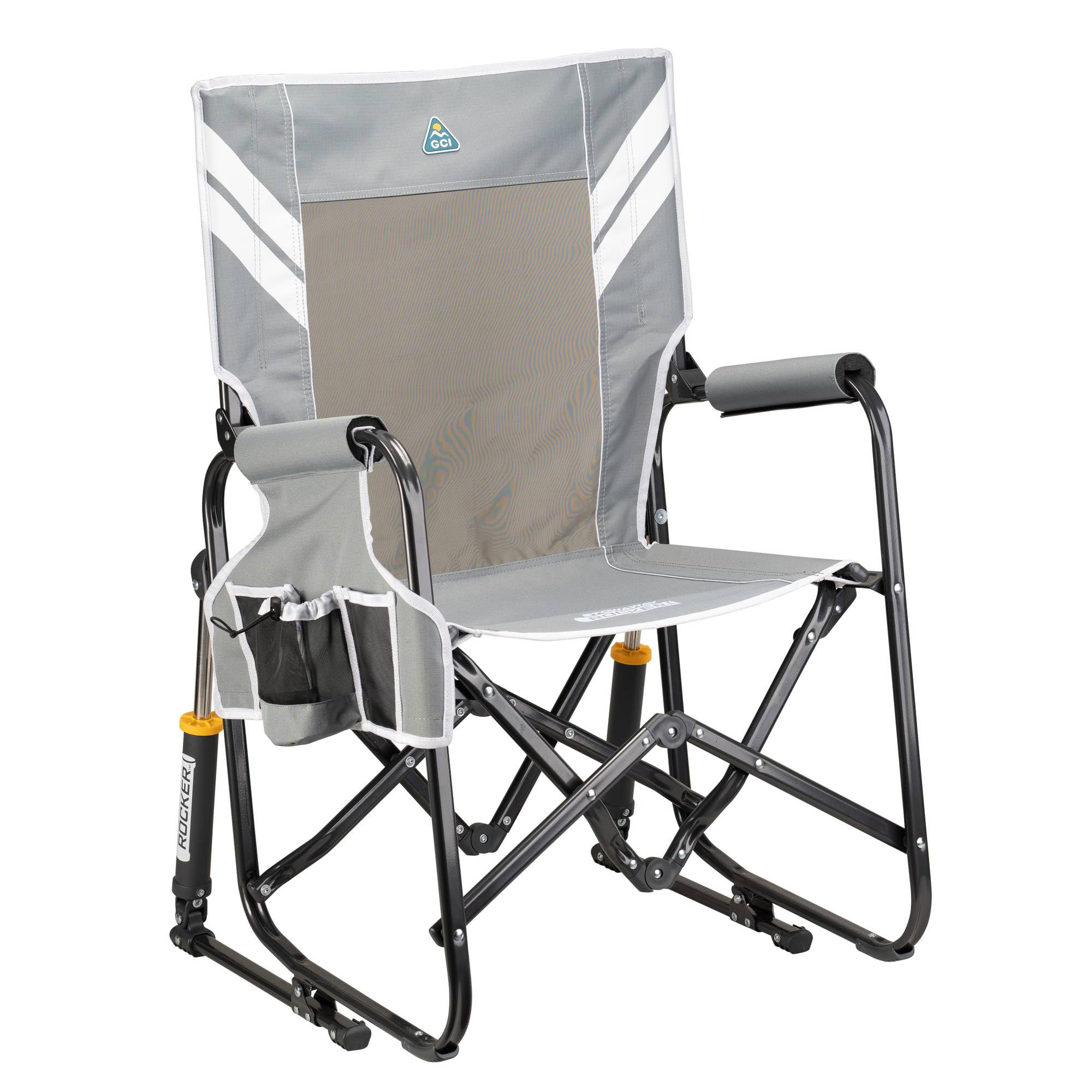 GCI Outdoor Stowaway Rocker - Varsity Gray/White | Amazon (US)
