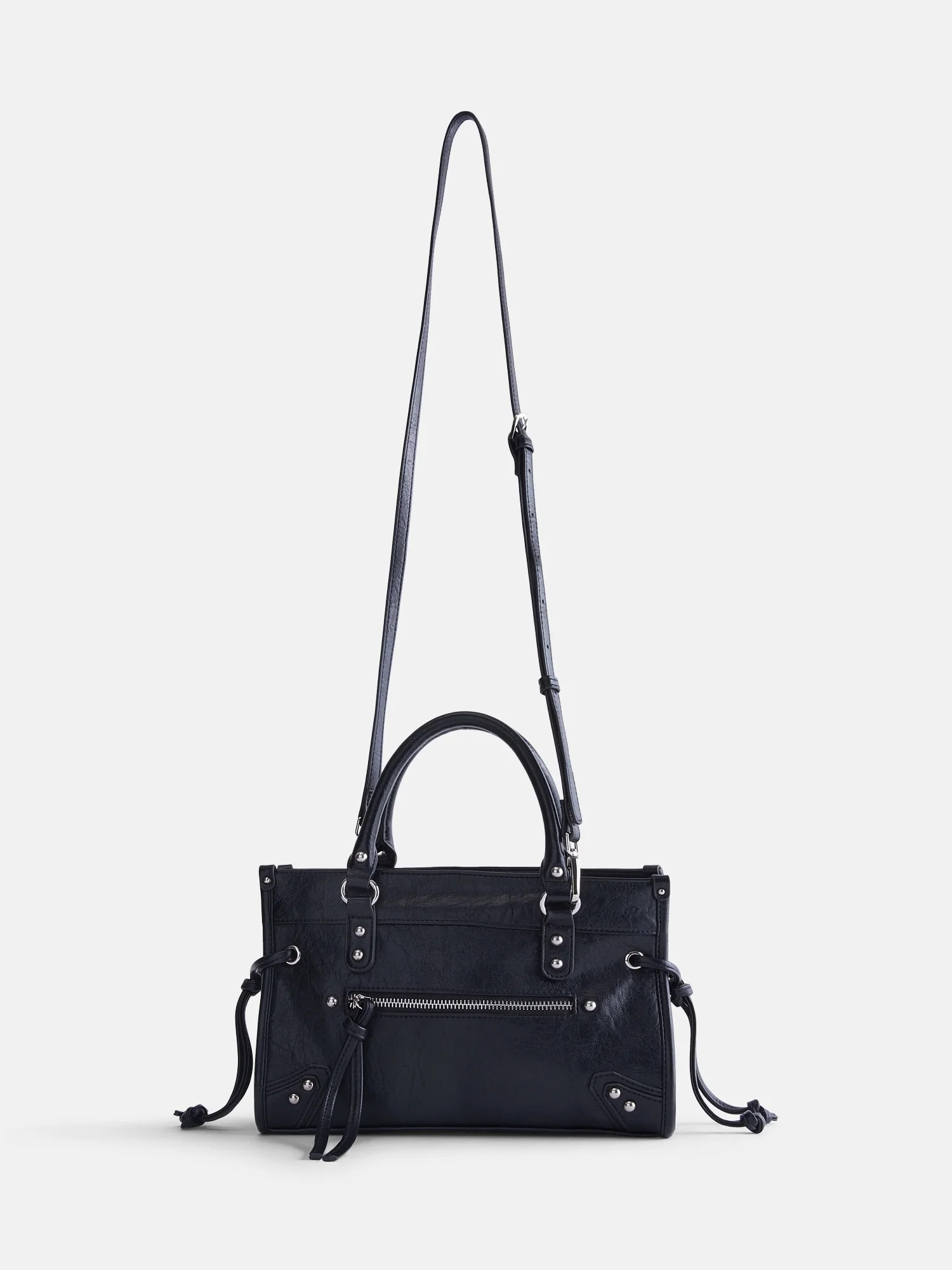 No Boundaries Women's Fashion Square Tote Bag, Grey | Walmart (US)