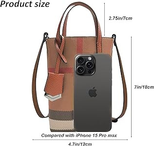 Small Designer Crossbody Bag for Women, Leather Mini Shoulder Bag with Adjustable Strap, Luxury C... | Amazon (US)