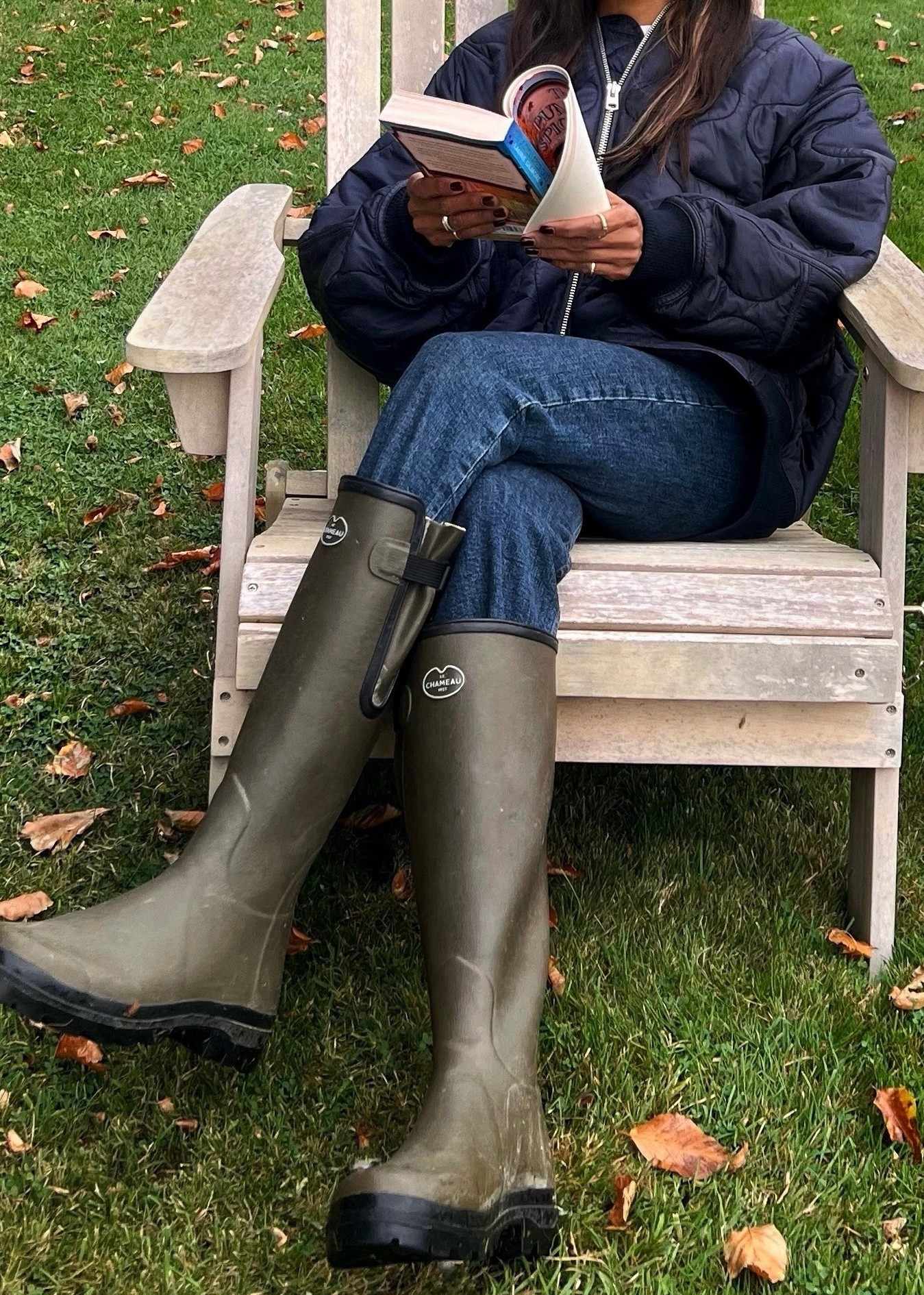 Le Chameau wellington boots 