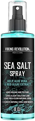 Viking Revolution Sea Salt Spray for Hair Men - Hair Texturizing Spray with Kelp, Aloe Vera and Red  | Amazon (US)