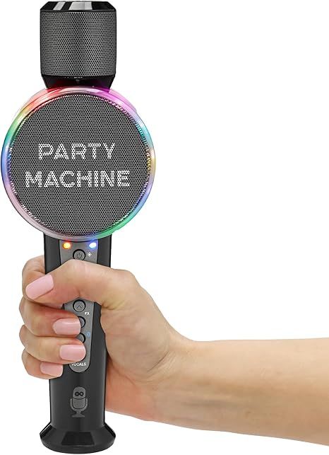Singing Machine Wireless Karaoke Microphone for Kids & Adults, Party Machine Mic (Black) - Portab... | Amazon (US)
