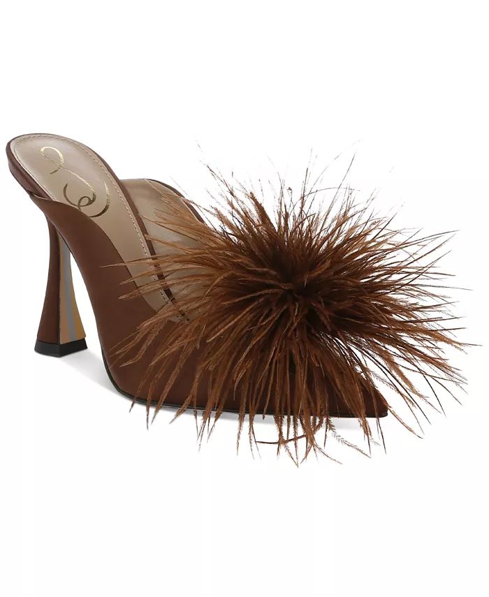 Women's Anthony Pom Pom Mules Pumps | Macys (US)