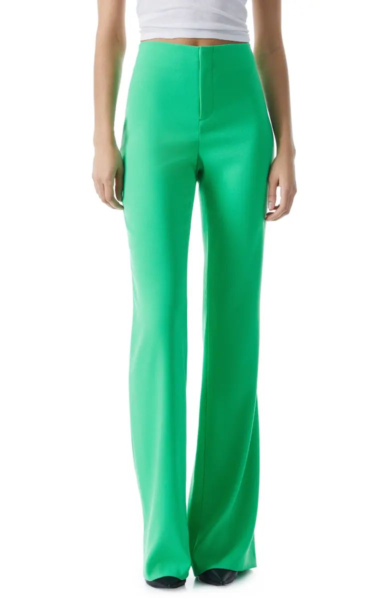 Alice + Olivia Teeny Flare Leg Bootcut Pants | Nordstrom | Nordstrom