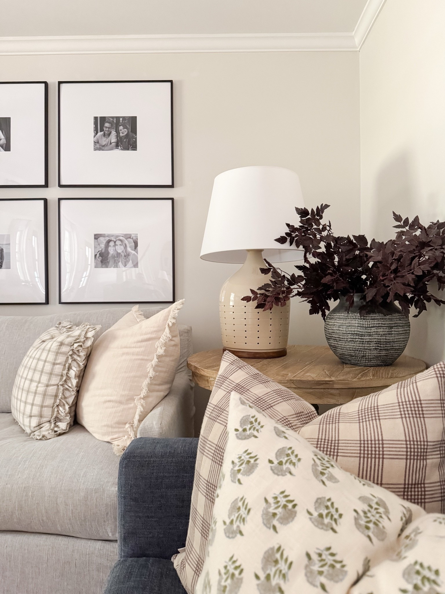 The little details that make a house a home 🫶🏼✨ Our faux olive tree is on sale right now! It adds such beautiful color and texture to this space, and it would work in a variety of rooms. 

Coastal living room, Walmart home decor, coffee table, spring home decor, gallery frames, Pottery Barn rug

#LTKHome