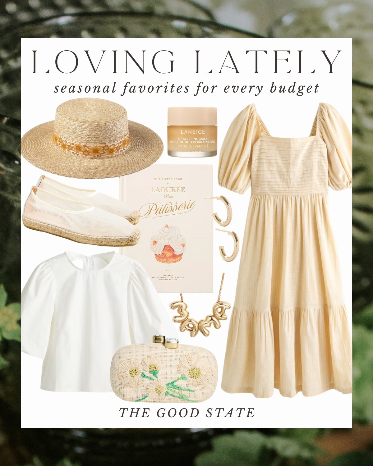 The good state, Lauren England, Abercrombie and Fitch lack of color Amazon, Amazon fashion cookbook Anthropologie, Pamela Munson Mother’s Day gift guide, Mother’s Day gift, sunhat, spring fashion, summer fashion clutch H&M J.Crew, J.Crew factory, beauty, Amazon, beauty, quince, hoop, earrings, ootd, farmers market, butter yellow

#LTKStyleTip #LTKSaleAlert #LTKFindsUnder100