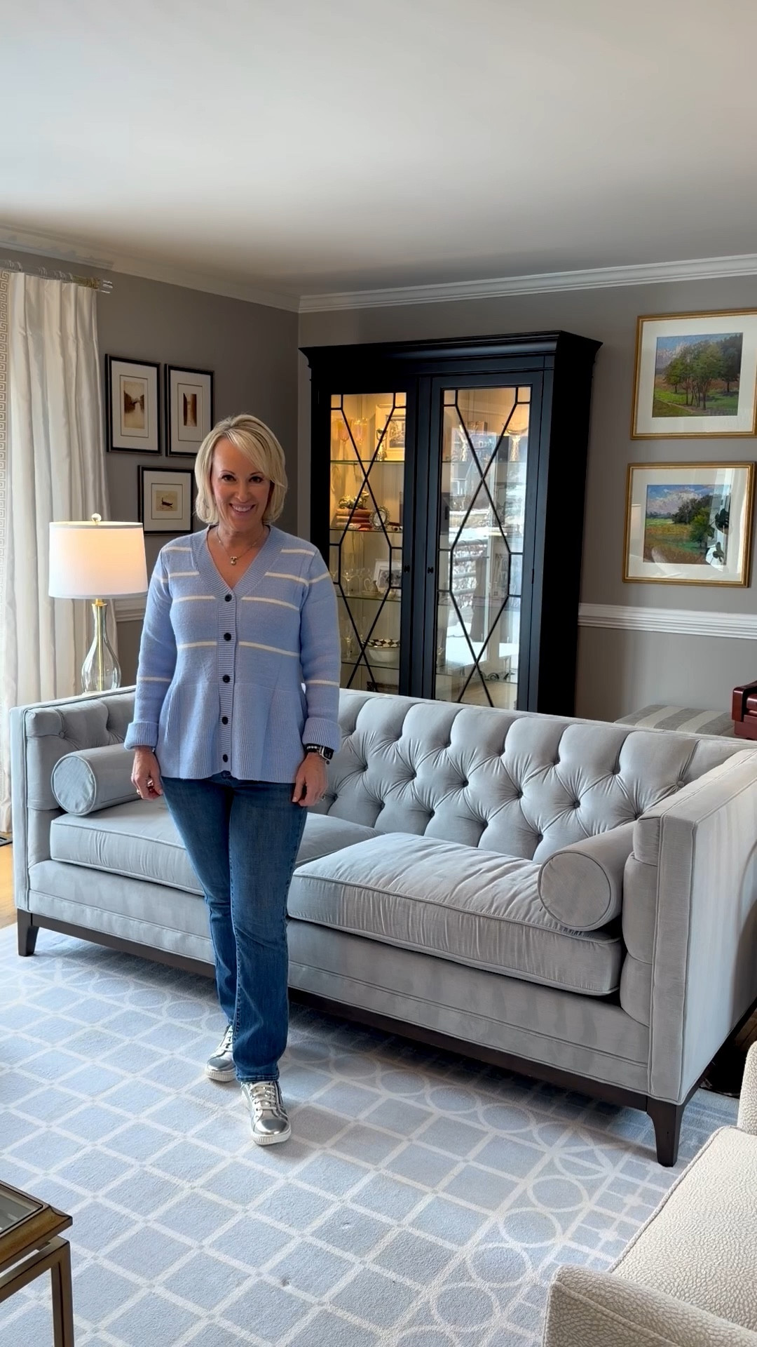 This outfit is perfect for hanging with friends, running errands or weekend brunch, and is just as cute as it is comfy! I love this striped peplum sweater from Amazon - it’s so flattering and is available at a great price. I paired this with my NYDJ ankle jeans and my Clarks sneakers - both are available at QVC. Shop my look!

#LTKSeasonal #LTKPetite #LTKootd