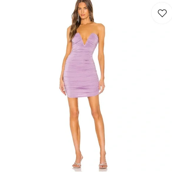 NEW NWT Superdown Vivienne Ruched Dress Lavender | Poshmark