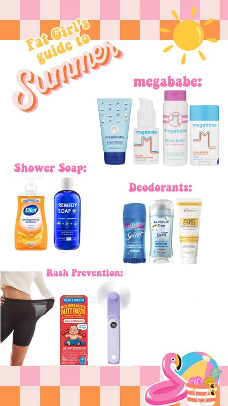 Fat girls guide to summer: hygiene edition! How to smell good, prevent rashes, and avoid chub rub!

#LTKSeasonal #LTKMidsize #LTKPlusSize