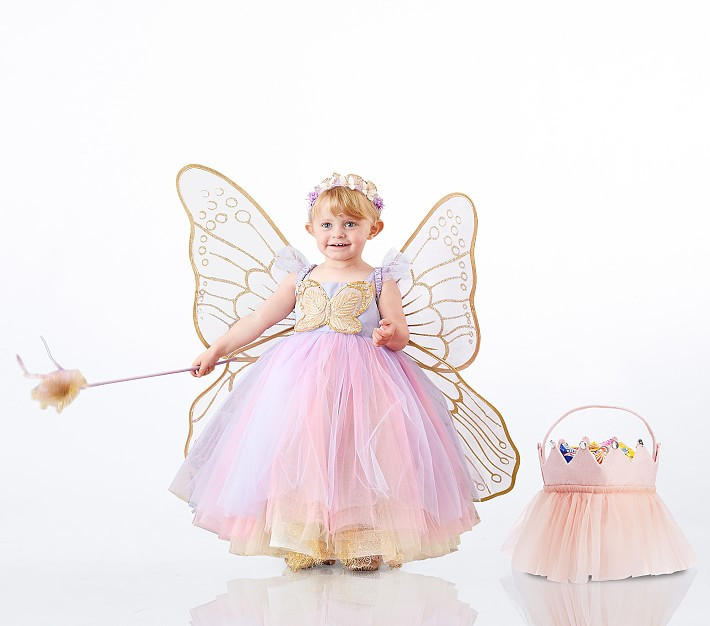 Toddler Lavender Butterfly Fairy Halloween Costume | Pottery Barn Kids