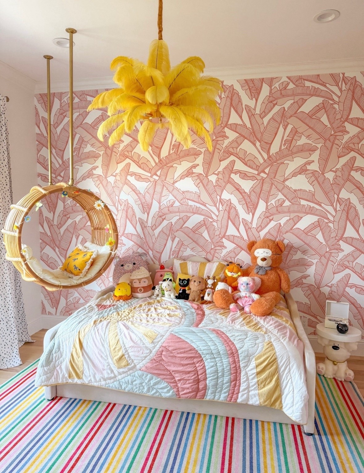 My daughter loves color so we went for a palm beach themed pop modern kids room full of color 



#LTKU #LTKHome