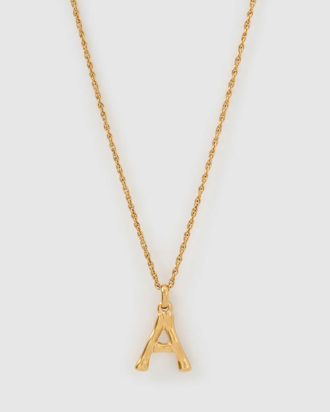 Luxe Letter Necklace - Small | Arms Of Eve