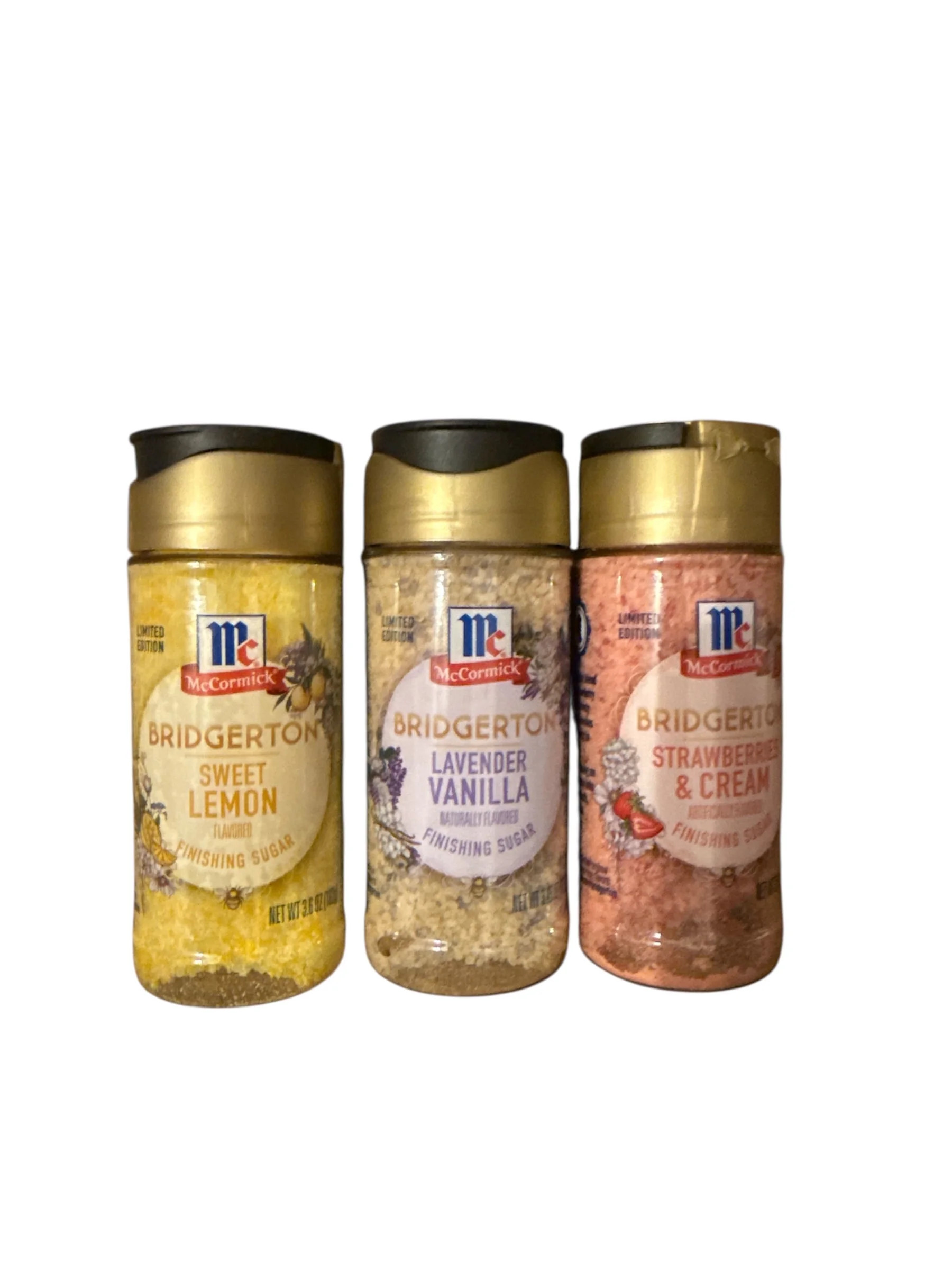 3 Limited Edition Bridgerton Lady Whistledown McCormick Finishing Sugars | Walmart (US)