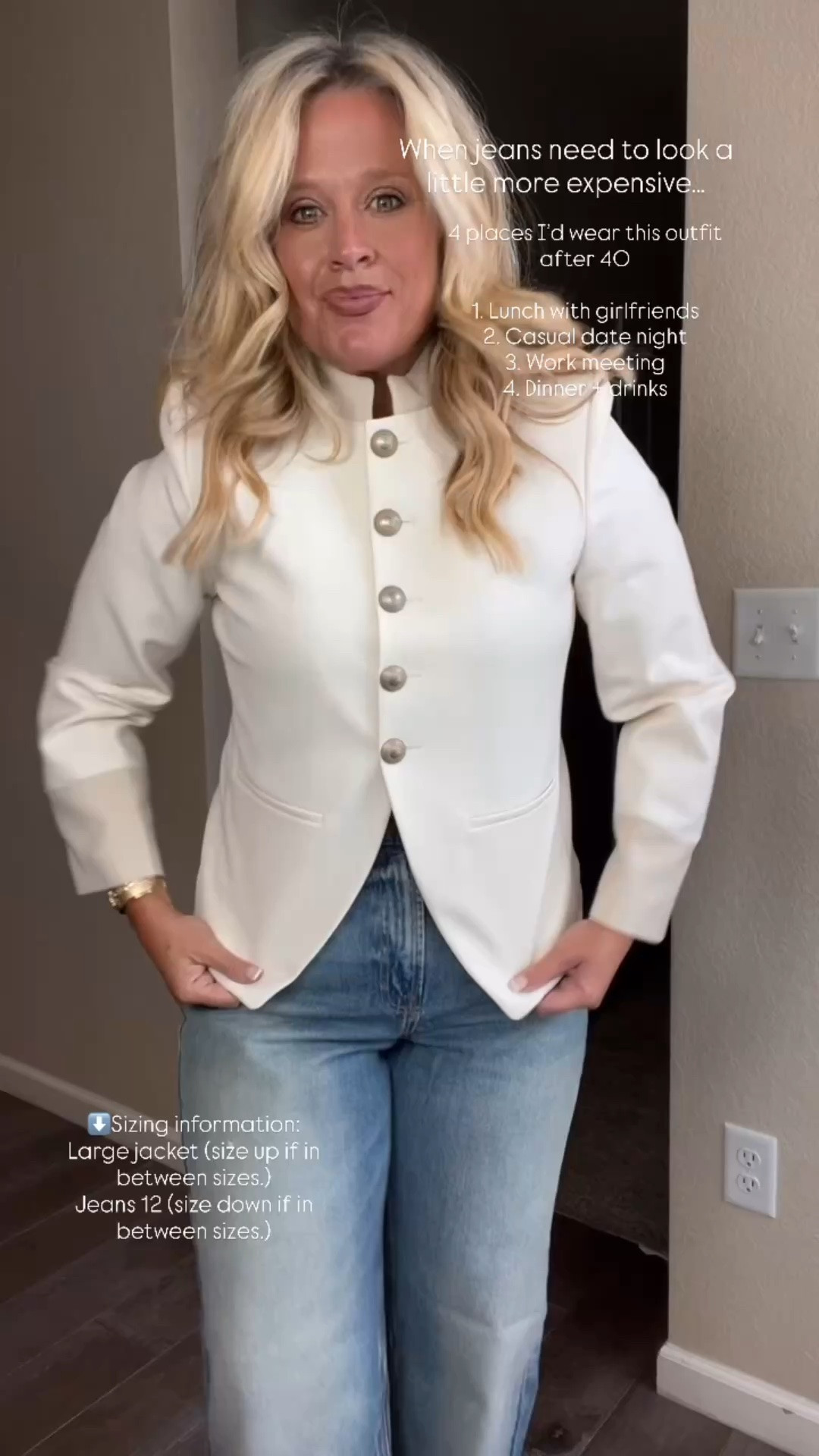 ✨Tap the bell, save and ❤️ start here over 40 fashion, midlife style, midsize fashion and luxury looks for less.  

We don’t get dressed to disappear anymore.

We dress with intention.
We Lift. Skim. Balance.
We wear the clothes. The clothes don’t wear us.

Because confidence doesn’t begin when the belly is flatter, the scale is lower, or we fit into the old jeans again.

It begins right now.

Same body. Different physics.™
Look good. Feel good. Take up the space. 👑

👑 Helping you look good, feel good.-Lindsey Denver   Check back daily for belly-friendly style, confidence, and Outfit Physics™.

#LTKOver40 #LTKPlusSize #LTKMidsize