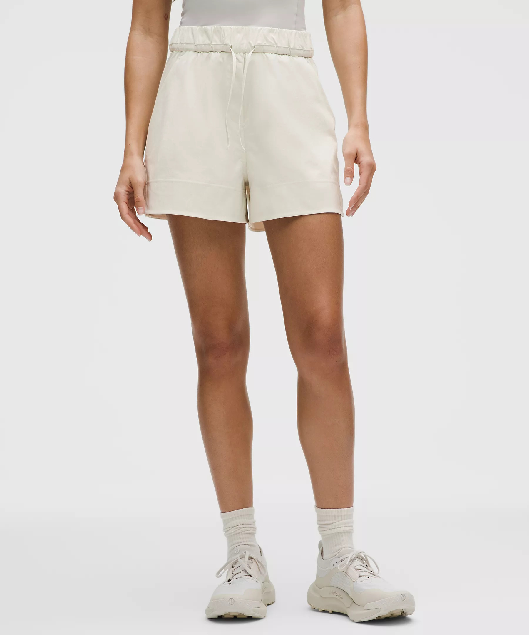Cinchable Waist High-Rise Woven Short 3.5" | Lululemon (US)
