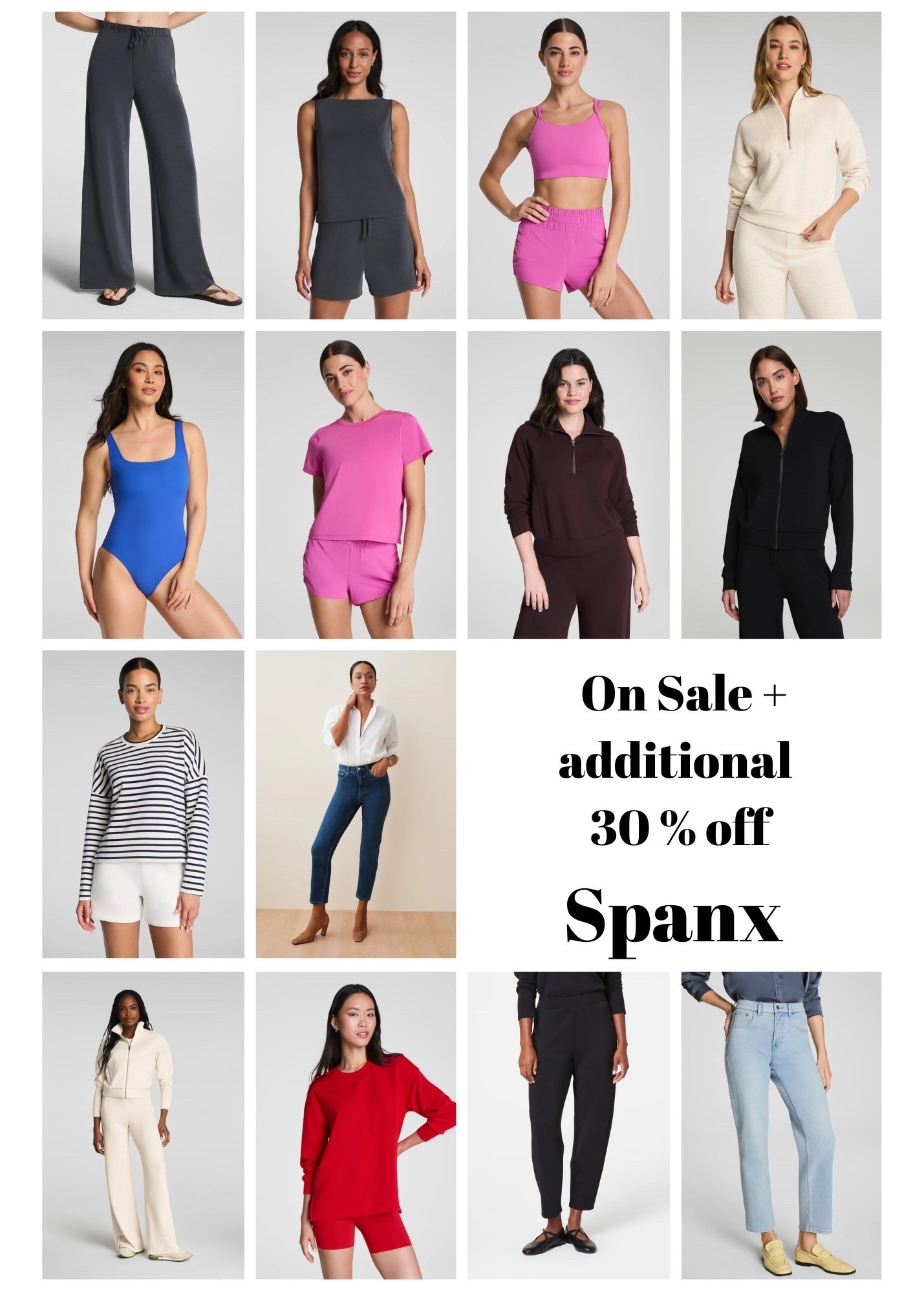 @Spanx Sale
Items on sale are an additional 30% off!