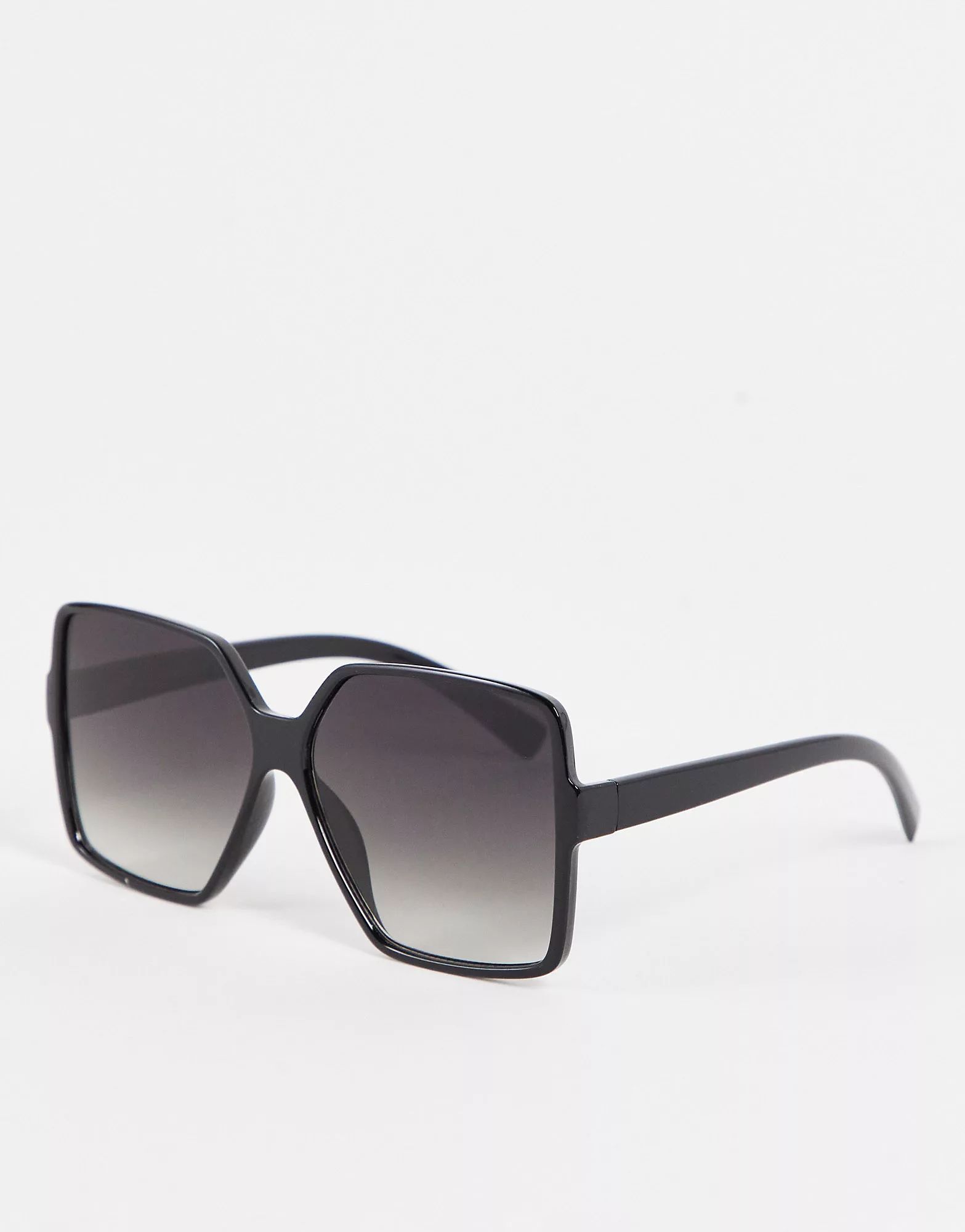 Madein oversized square sunglasses frames in black | ASOS (Global)