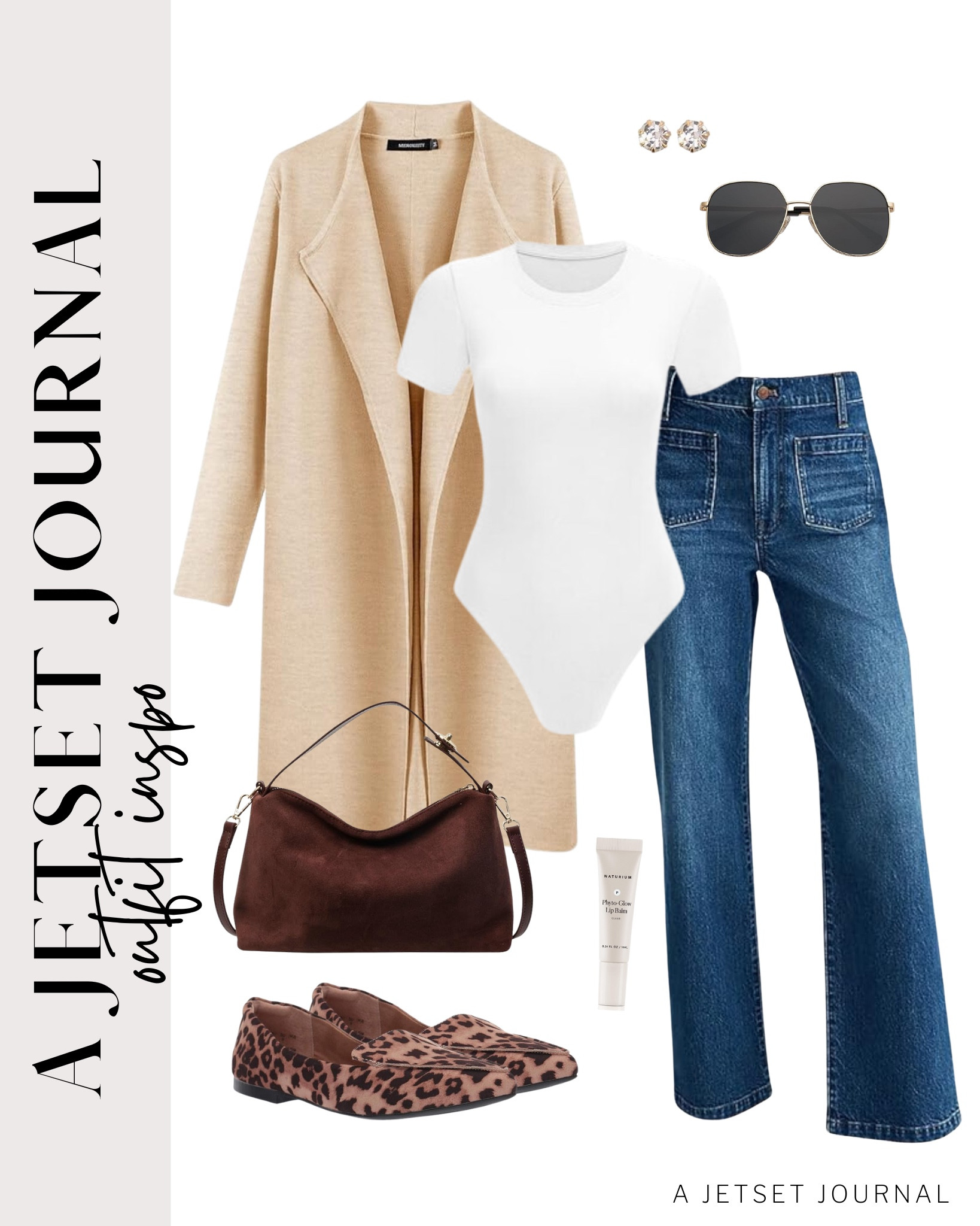 Stay effortlessly chic with a cozy coatigan, a classic white bodysuit, and trendy jeans!
casual look, fall vibes, functional handbag, comfy sneakers, airport look, travel outfit, amazon fashion, top pics, fall outfit idea

#LTKStyleTip #LTKU #LTKSeasonal