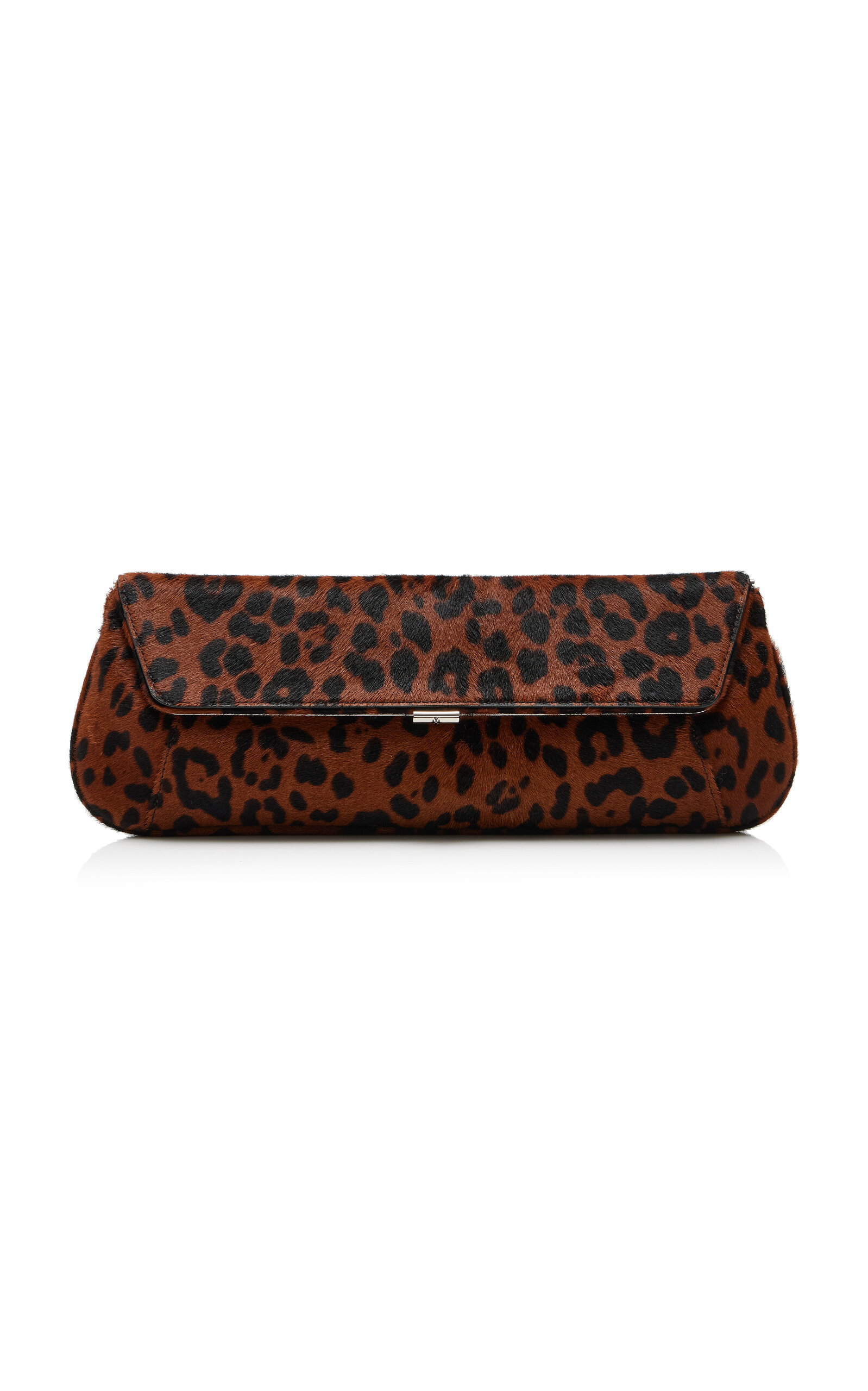 Ami Leopard Pony Hair Clutch | Moda Operandi (Global)
