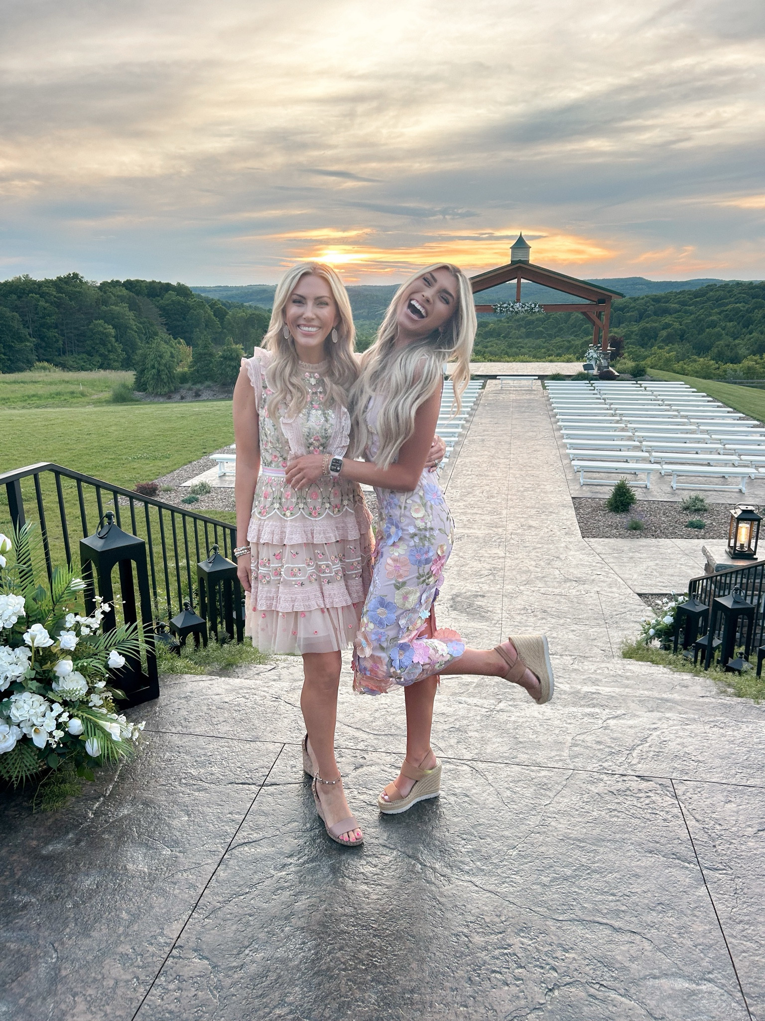 Floral wedding guest dresses! Linking my dress & similar dresses to my aunts from the same company🤍💐🫶🏼

#LTKSeasonal #LTKStyleTip #LTKWedding