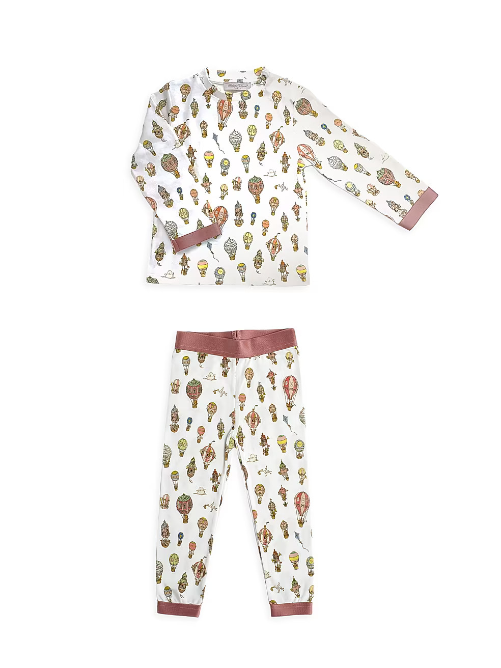 Atelier Choux Baby's &amp; Little Kid's 2-Piece Hot Air Balloon Pajama Set | Saks Fifth Avenue
