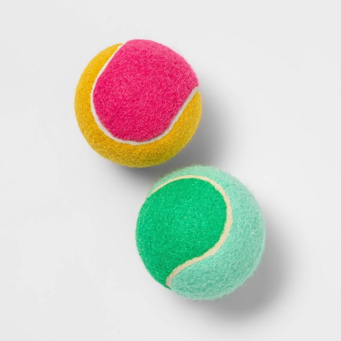 Colorblock Tennis Ball Dog Toy - 2.5" - 2pk - Sun Squad™ | Target